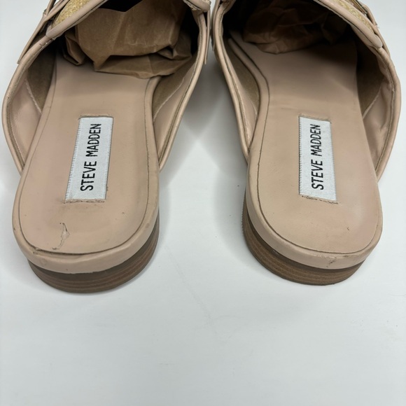 Steve Madden Rafia Mules, 9, Slides Slip On, Horse Bit Accent - Picture 6 of 9